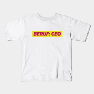 Beruf: CEO Kids T-Shirt